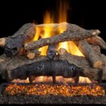 Real Fyre Charred Colonial Oak Logs Compatible with G52 Burner