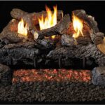Real Fyre Evening Fyre Charred Logs Compatible with G18 Vent-Free Burner