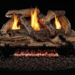 Real Fyre Split Oak Vent Free Logs Compatible with G9 Series Vent Free Burner