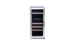 TrueFlame 15-inch Outdoor Rated Dual Zone Wine Cooler-TF-RFR-15W