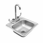 15x15 Outdoor Sink with Faucet