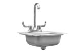 TrueFlame 15x15 Drop-in Sink - Image 3