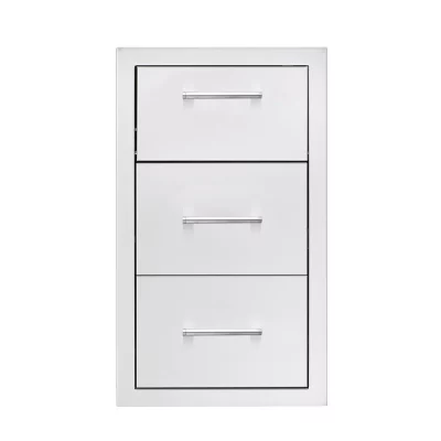 TrueFlame 17-inch Vertical 2-Drawer & Paper Towel Holder Combo - TF-TDC-17