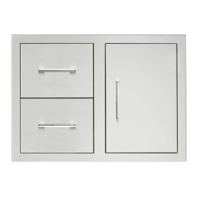 TrueFlame 30-Inch 2-Drawer & Access Door Combo - TF-DC2-30