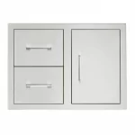 TrueFlame 33-Inch 2-Drawer & Access Door Combo - TF-DC2-33-A
