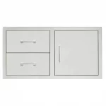 TrueFlame 42-inch 2-Drawer & Access Door Combo - TF-DC2-42-A