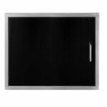 Wildfire 27 X 20 Horizontal Single Access Door - WF-HSD2720-BSS