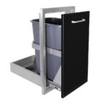 Wildfire 14 X 26 Roll Out Trash Drawer - WF-TRDW1426-BSS - Image 2