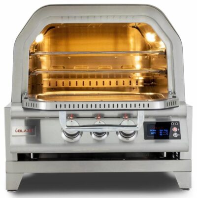 Blaze 26-Inch Gas Outdoor Pizza Oven W/ Rotisserie – BLZ-26-PZOVN