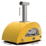 Alfa -  MODERNO 3 Pizze Pizza Oven Natural Gas - Image 10
