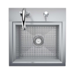 Premium 21 X 20 Outdoor Rated Stainless Steel Drop In Sink With Hot/Cold Faucet - B-PS21 - Image 3