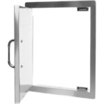 Bull 18-Inch Stainless Steel Single Access Door - Vertical - 98552/89975 - Image 2