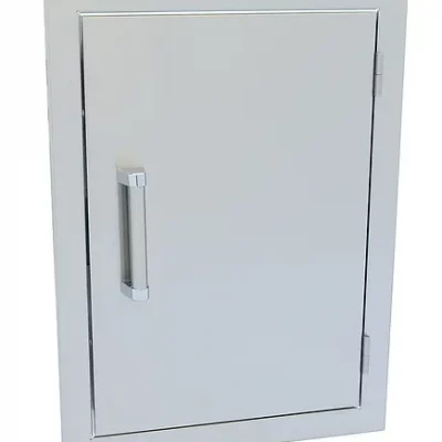Kokomo Grills 17x24-inch Stainless Steel Reversible Vertical Access Door - KO-1724V