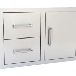 Kokomo Grills Stainless Steel Two Drawer - One Door Combo - KO-ALPDC