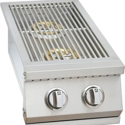 Kokomo Grills Stainless Steel Built-In Double Side Burner