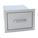 Kokomo Grills Stainless Steel Single Drawer for Outdoor Kitchen - KO-SD6