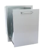 Kokomo Grills Stainless Steel Trash or Propane Tank Pull-Out Drawer - KO-TRHD - Image 4