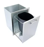 Kokomo Grills Stainless Steel Trash or Propane Tank Pull-Out Drawer - KO-TRHD - Image 2