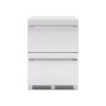 24-Inch Outdoor Rated Dual Drawer Compact Stainless Steel Refrigerator by Zephyr