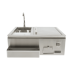 Coyote 30-Inch Stainless Steel Built-In Refreshment Center