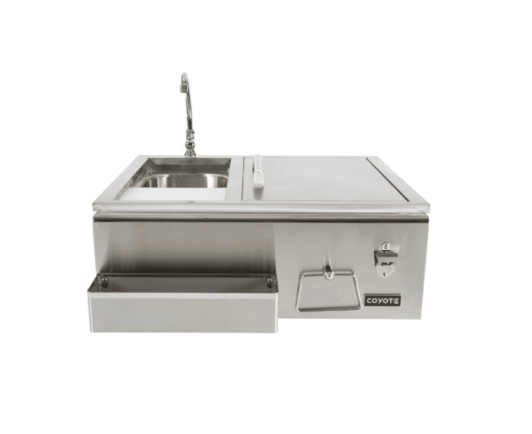 Coyote 30-Inch Stainless Steel Built-In Refreshment Center – CRC