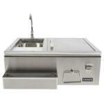 Coyote 30-Inch Stainless Steel Built-In Refreshment Center - CRC - Image 2