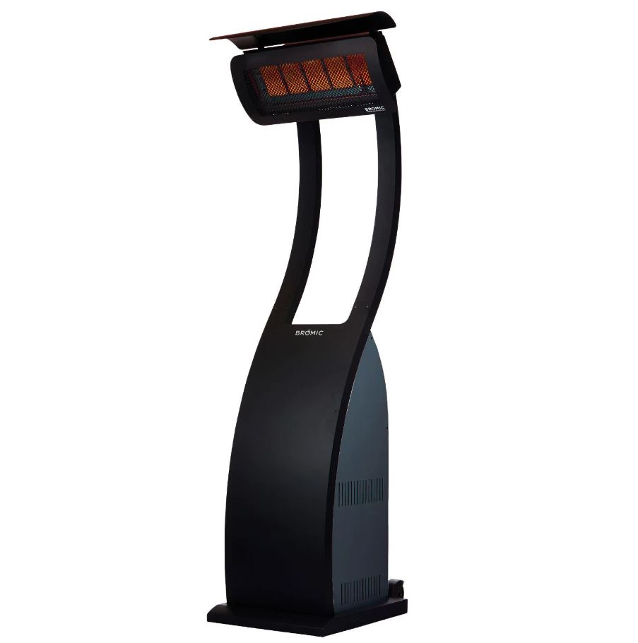 Bromic Heating Tungsten Smart-Heat 38,500 BTU Gas Freestanding Portable Patio Heater – BH0510001 / BH0510005