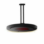 Bromic Heating Eclipse Smart-Heat 28-Inch 2900W Dual Element 240V Electric Infrared Heater W/ Twin Pole - BH0920001-1