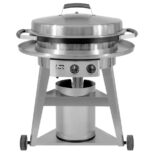 Evo Professional Wheeled Cart Flattop Propane Gas Grill - 10-0002-LP - Image 3
