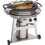 Evo Professional Wheeled Cart Flattop Propane Gas Grill - 10-0002-LP - Image 2