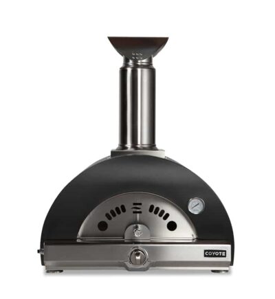 Hybrid Multi-Fuel Outdoor Pizza Oven Matte Black