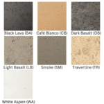 American Fyre Designs Colors for firepit tables