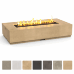 American Fyre Designs Legend Long 72-Inch Rectangular Fire Table – 589