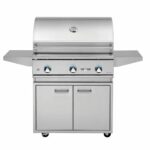 Delta Heat 32-Inch 3-Burner Gas Grill On Cart