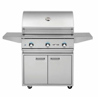 Delta Heat 32-Inch 3-Burner Gas Grill On Cart