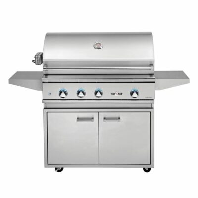 Delta Heat 38-Inch 3-Burner Gas Grill On Cart,