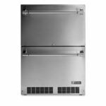 Lynx 24-Inch 5.0 Cu. Ft. Outdoor Rated Double Drawer Refrigerator - LN24DWR 01