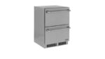 Lynx 24-Inch 5.0 Cu. Ft. Outdoor Rated Double Drawer Refrigerator - LN24DWR Side View
