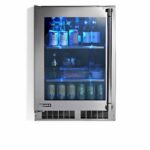 Lynx 24-Inch 5.3 Cu. Ft. Glass Door Outdoor Refrigerator - LN24REFG