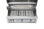 Lynx Professional 42-Inch Built-In Gas Grill With Rotisserie - L42R-3- Open close up