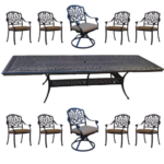Elizabeth 11-Piece Outdoor Dining Set