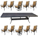 Santa Anita 11-Piece Outdoor Dining Set