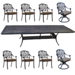 Elizabeth 9-Piece Outdoor Dining Set