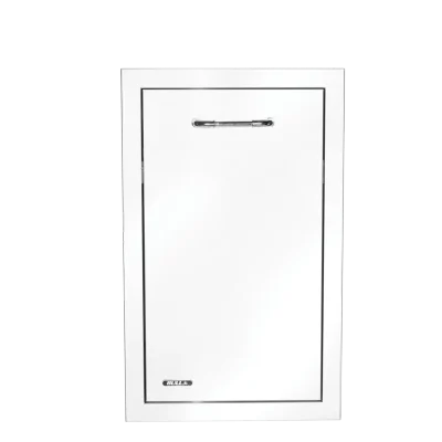 Slim Stainless Steel 10 Gallon Trash Drawer with Reveal (trash can included)