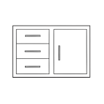 Door drawer combo Best of Backyard clipart