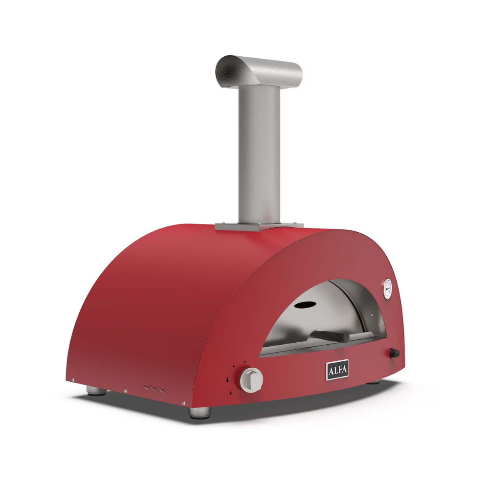 Alfa Moderno 2 Pizze NG Pizza Oven RUBY RED | FXMD-2P-MROR-U