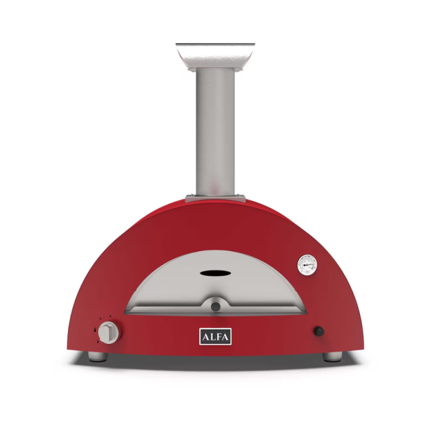 Alfa Moderno 2 Pizze Propane Pizza Oven RUBY RED | FXMD-2P-GROR-U