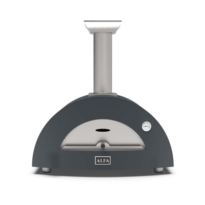 Alfa Moderno 2 Pizze Wood Fired Pizza Oven Anthracite Grey - FXMD-2P-LGRA