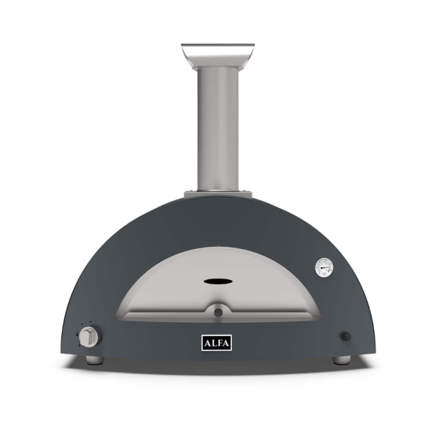 Alfa Moderno 3 Pizze Pizza Oven Anthracite Grey FXMD-3P-MGRIA-U