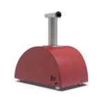 Alfa Moderno 3 Pizze Wood Fired Pizza Oven Ruby Red - FXMD-3P-LROA - Image 2